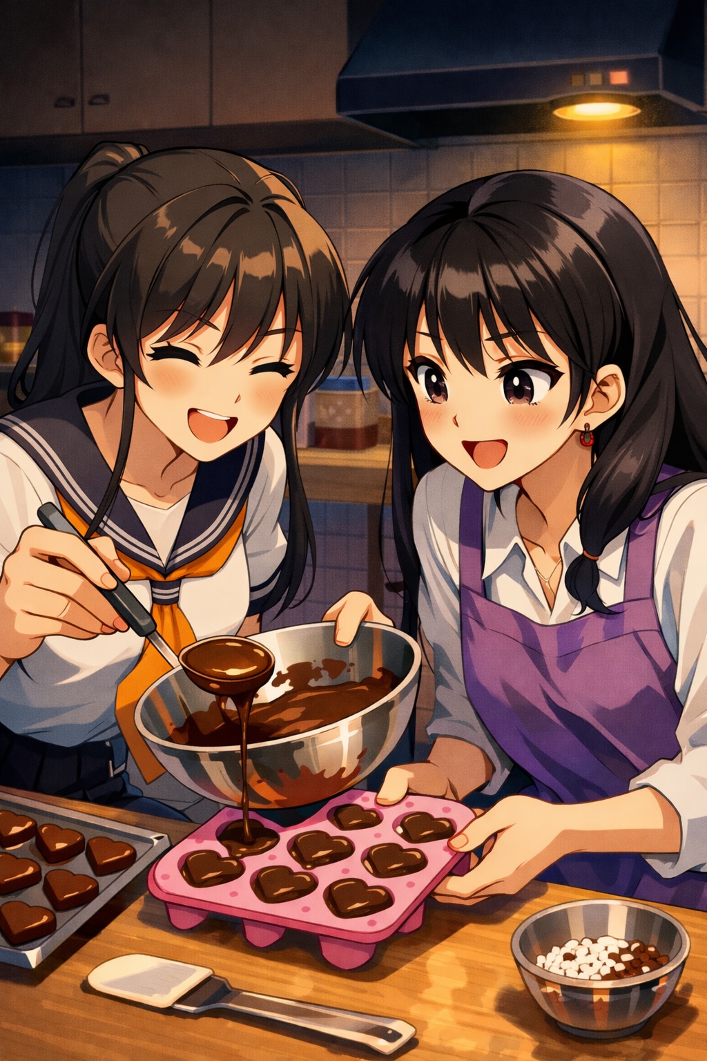 乱麗と未麗のバレンタイン！