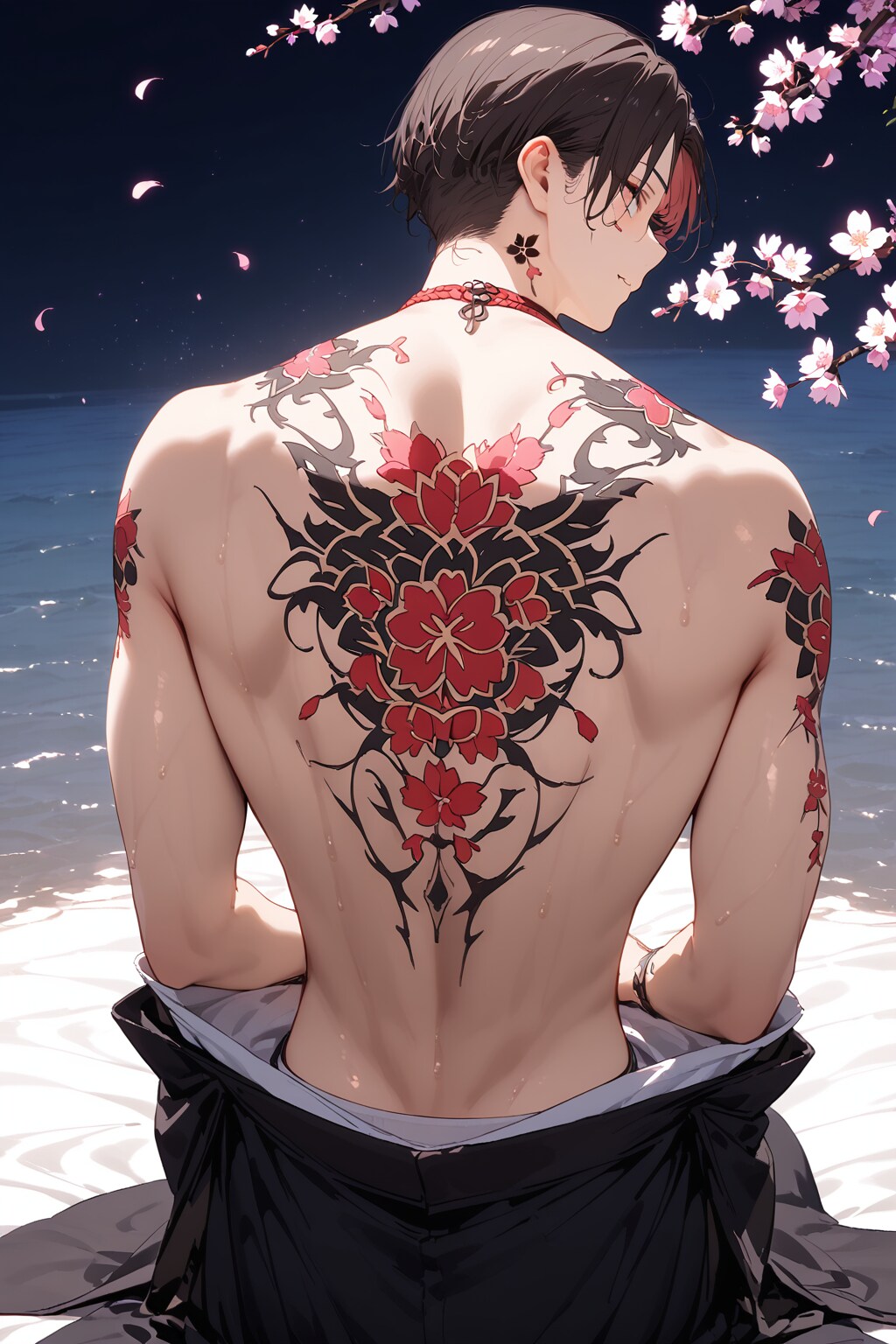 桜の刺青