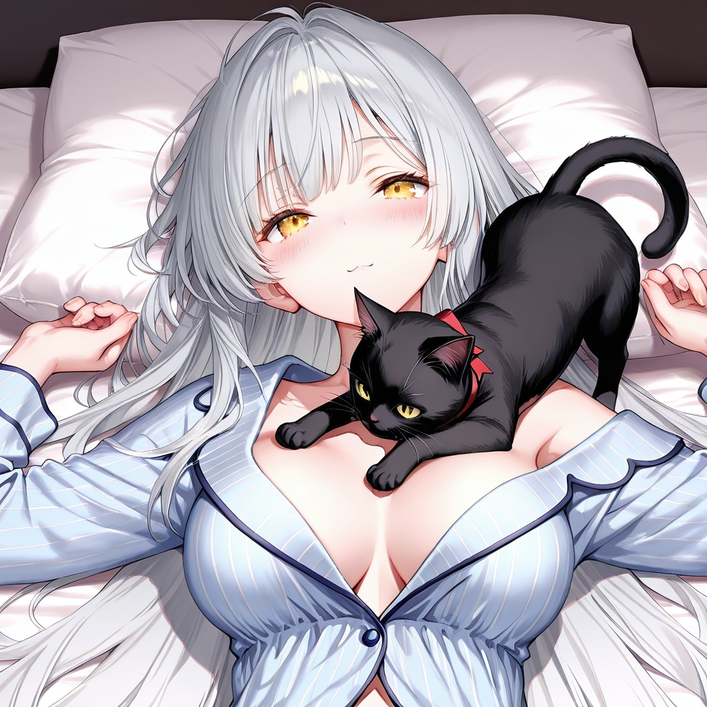 お休み前ジルリィちゃん