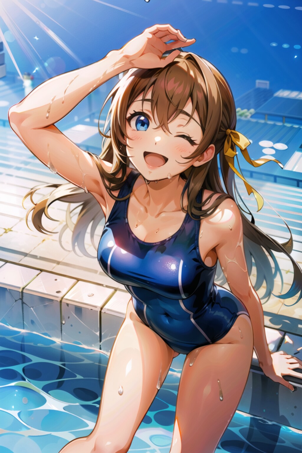 有原翼_スク水（修正）（八月のシンデレラナイン）