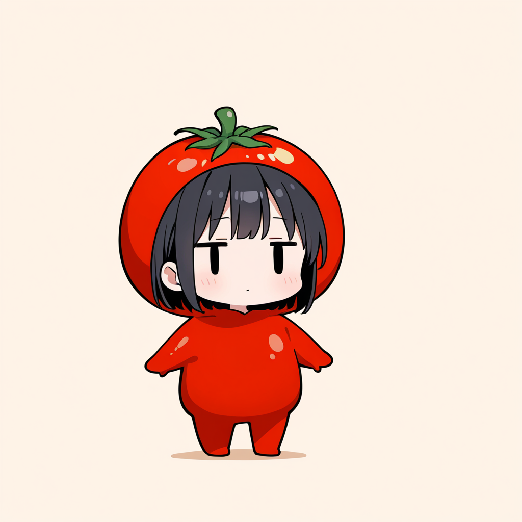 着ぐるみ着せ替え（トマト）