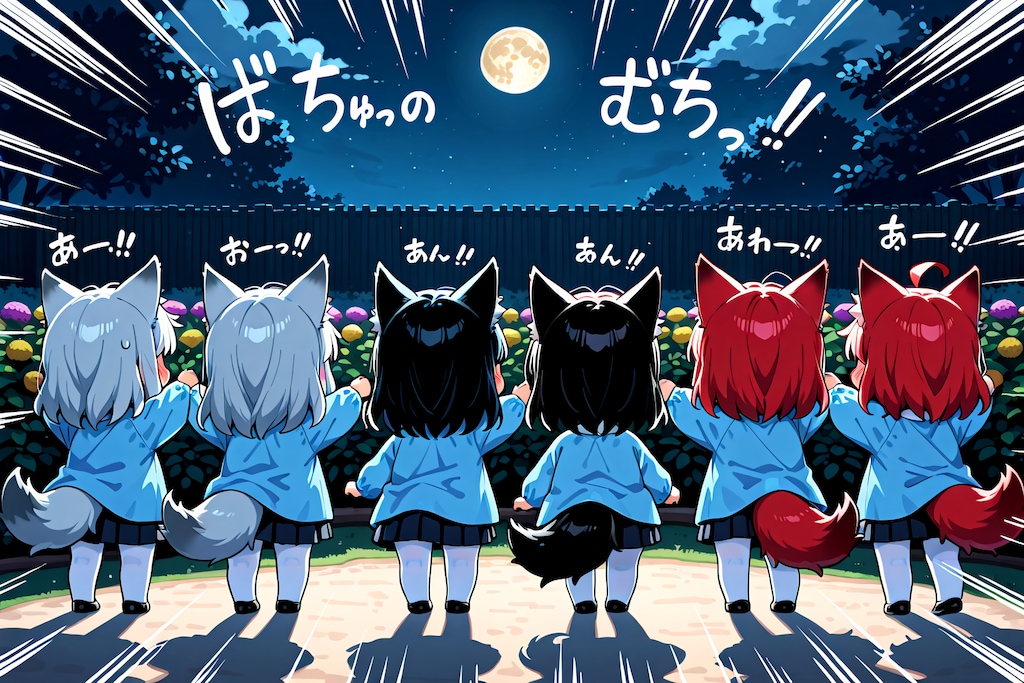 つきにほえろ！