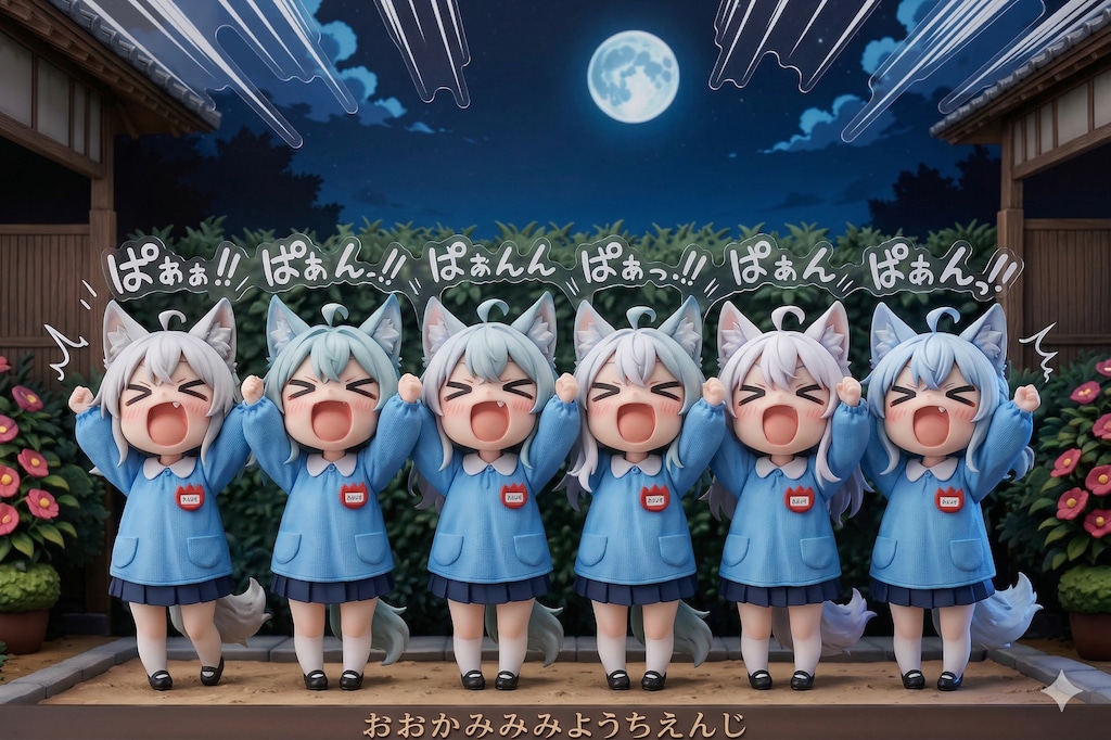 つきにほえろ！