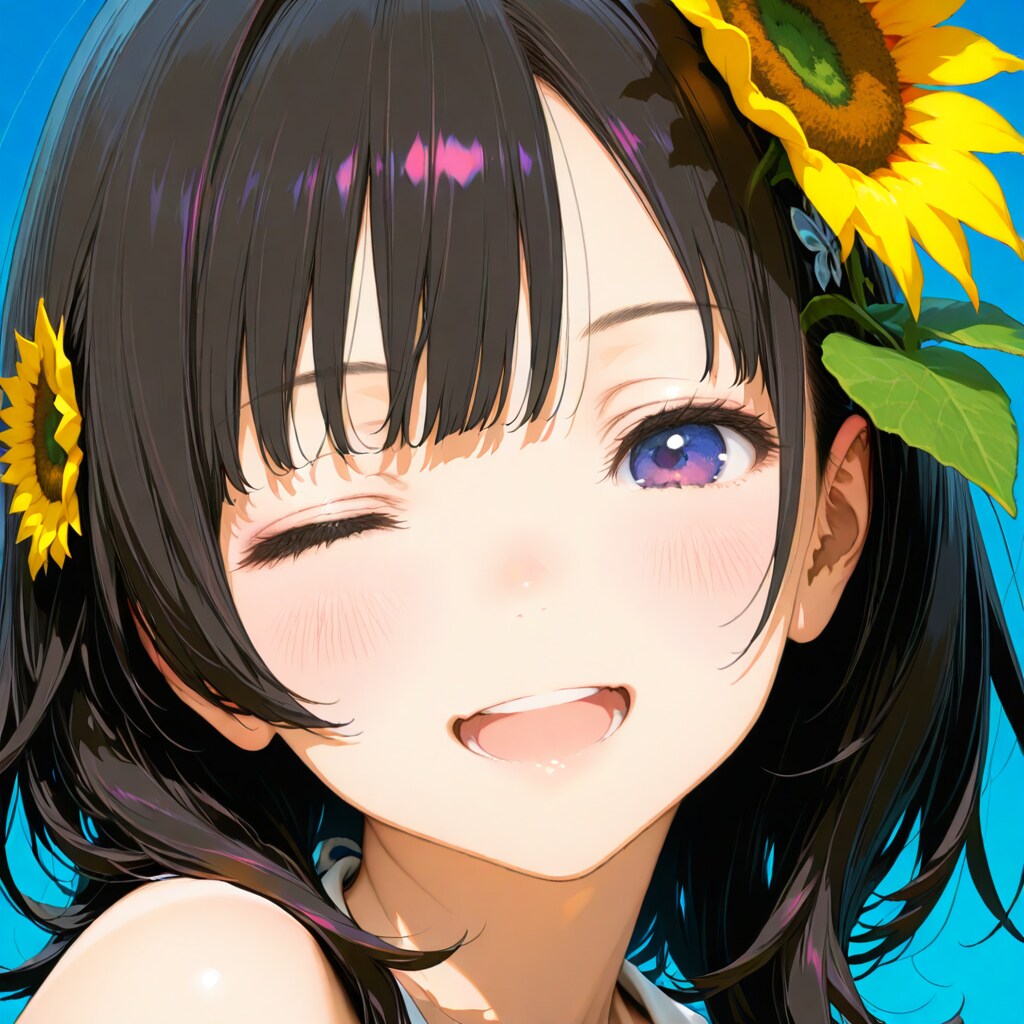 ひまわり | の人気AIイラスト・グラビア