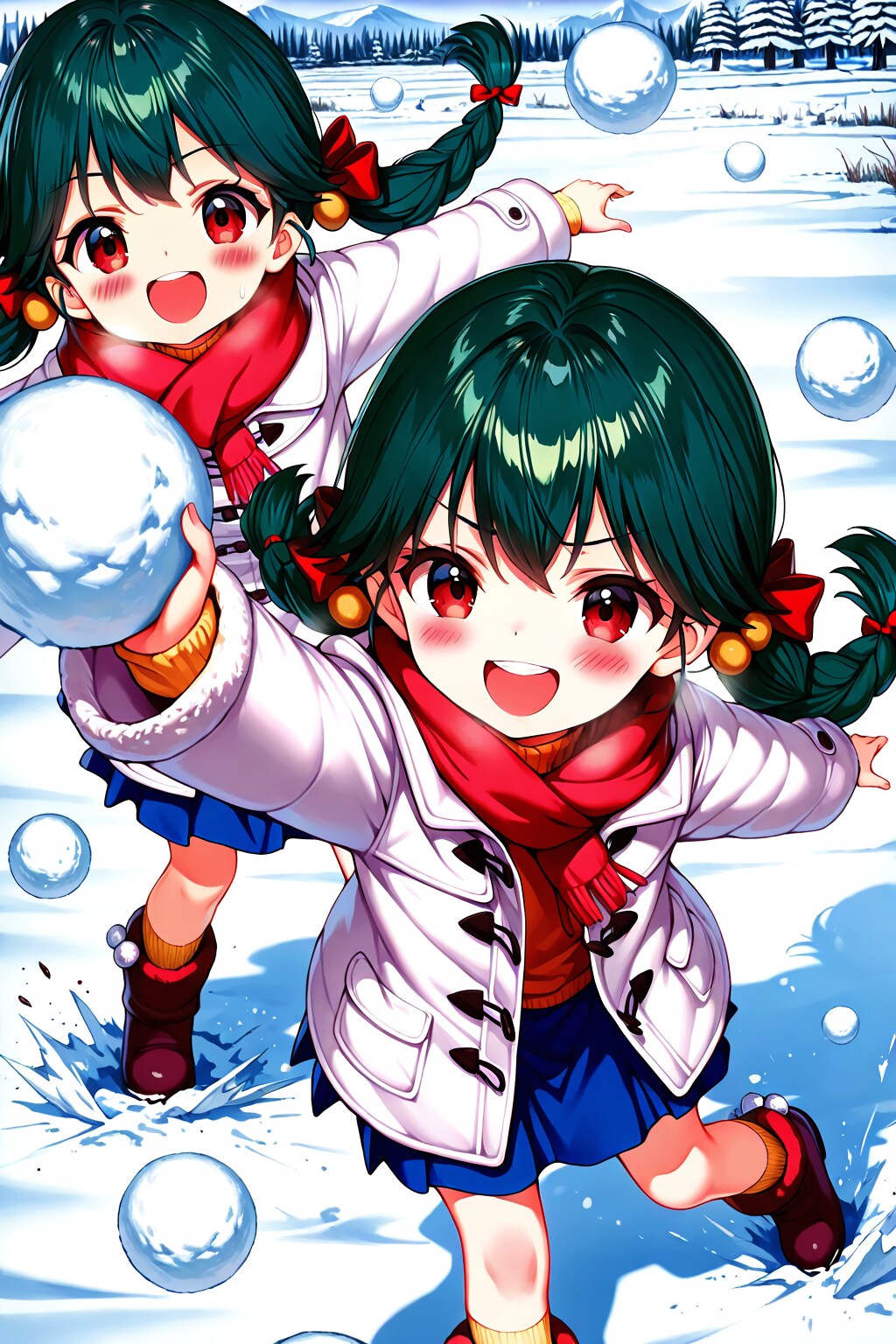 ツインエンジン全開 | の人気AIイラスト・グラビア