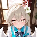 見つめるナギちゃん 2枚目