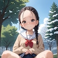 おでこちゃんの野外おしっこ3 5枚目