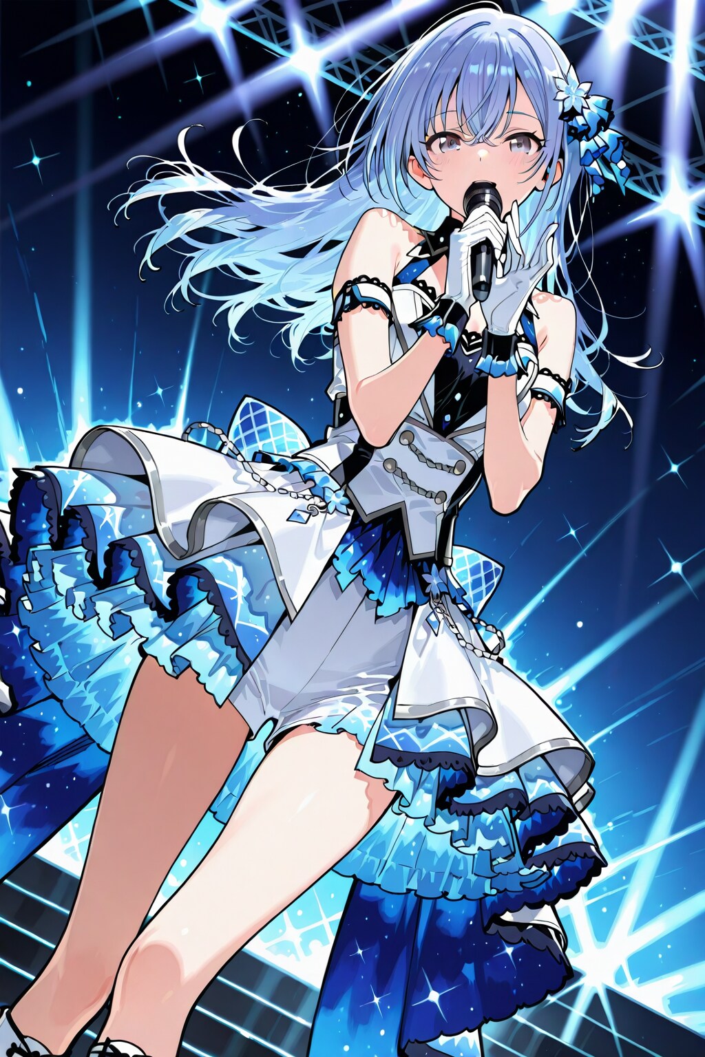 【コンサート】鈴木羽奈ちゃん　新作衣装 | の人気AIイラスト・グラビア