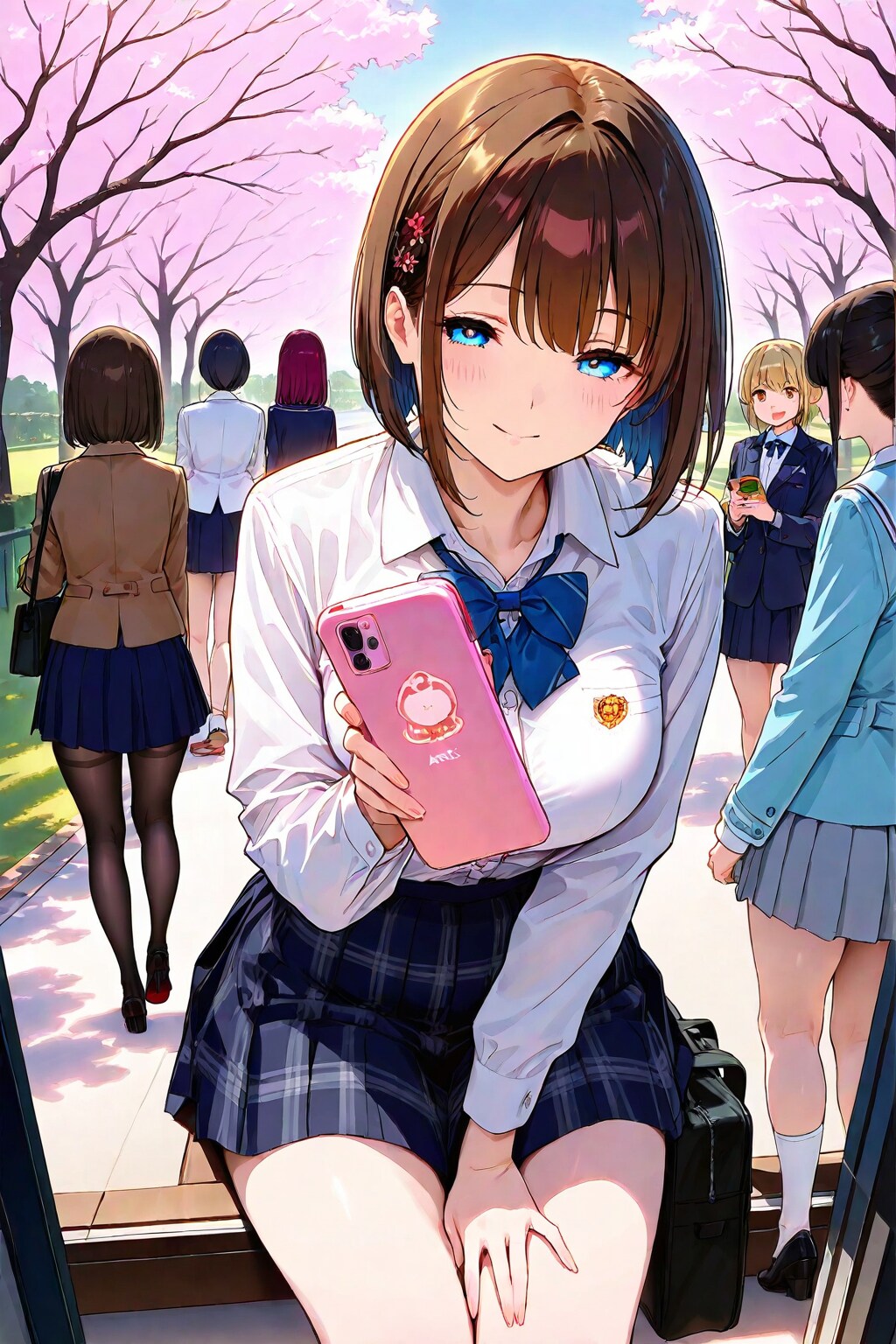 入学式のアドレス交換