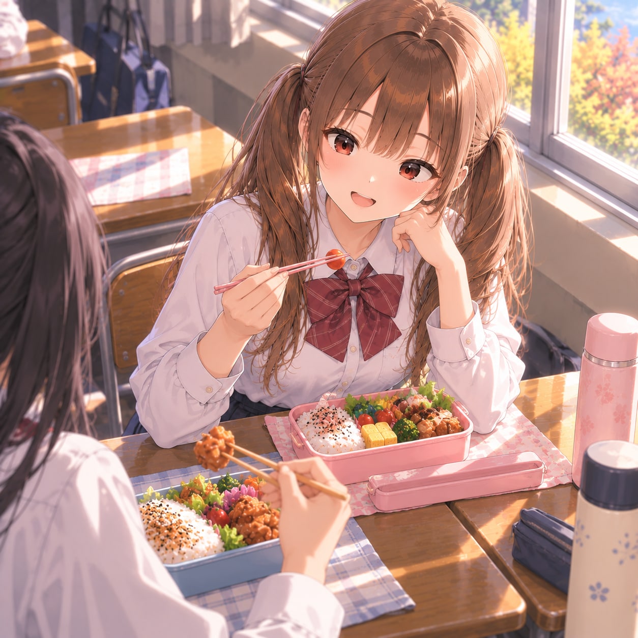 梢ちゃんの昼食 | の人気AIイラスト・グラビア