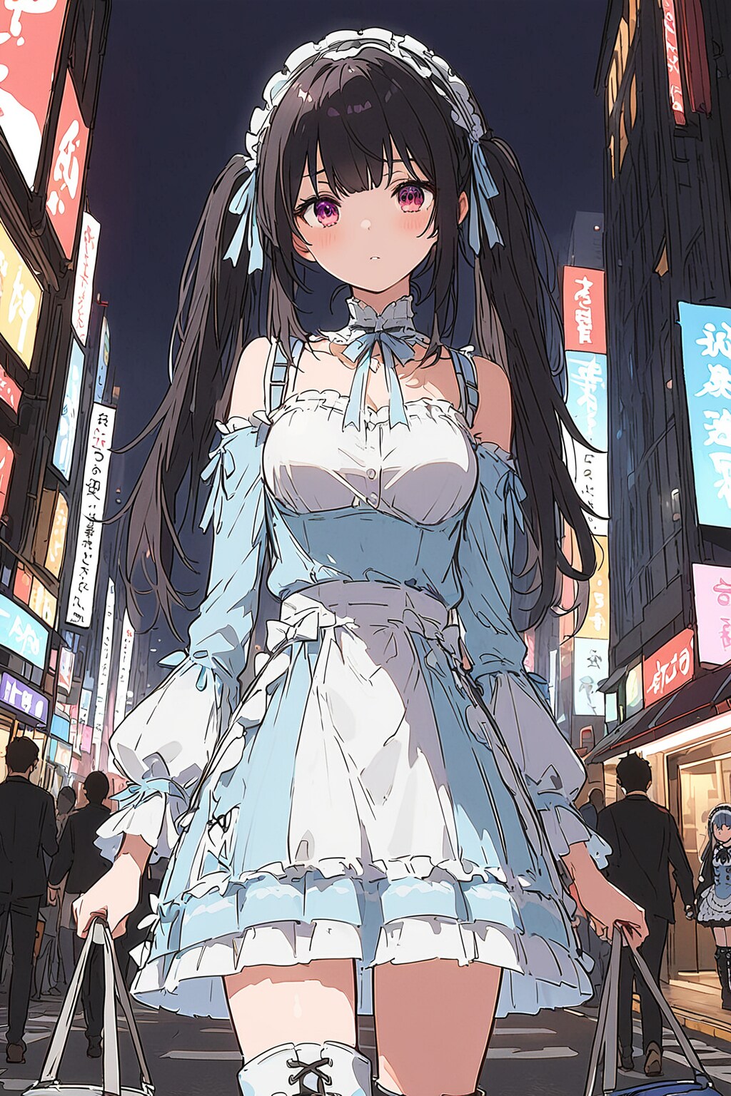 地雷系少女 | の人気AIイラスト・グラビア