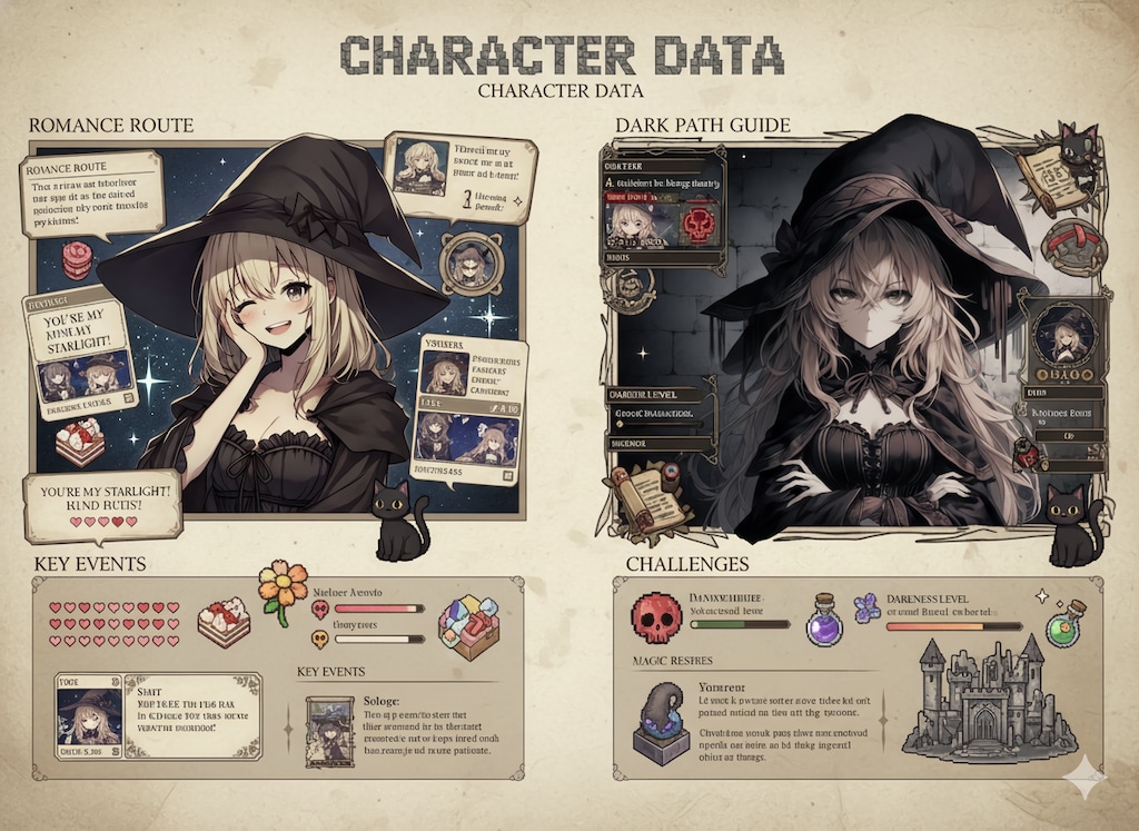 魔女育成SLG攻略本(嘘)