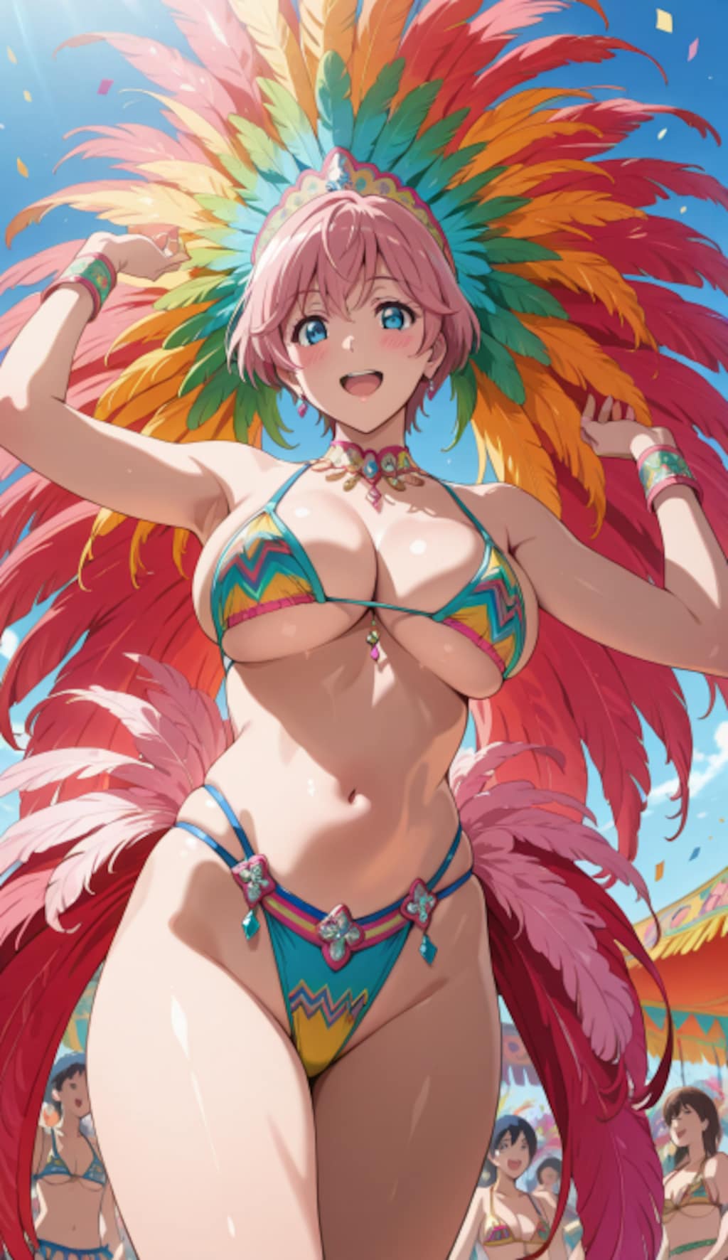 サンバパレードに参加！