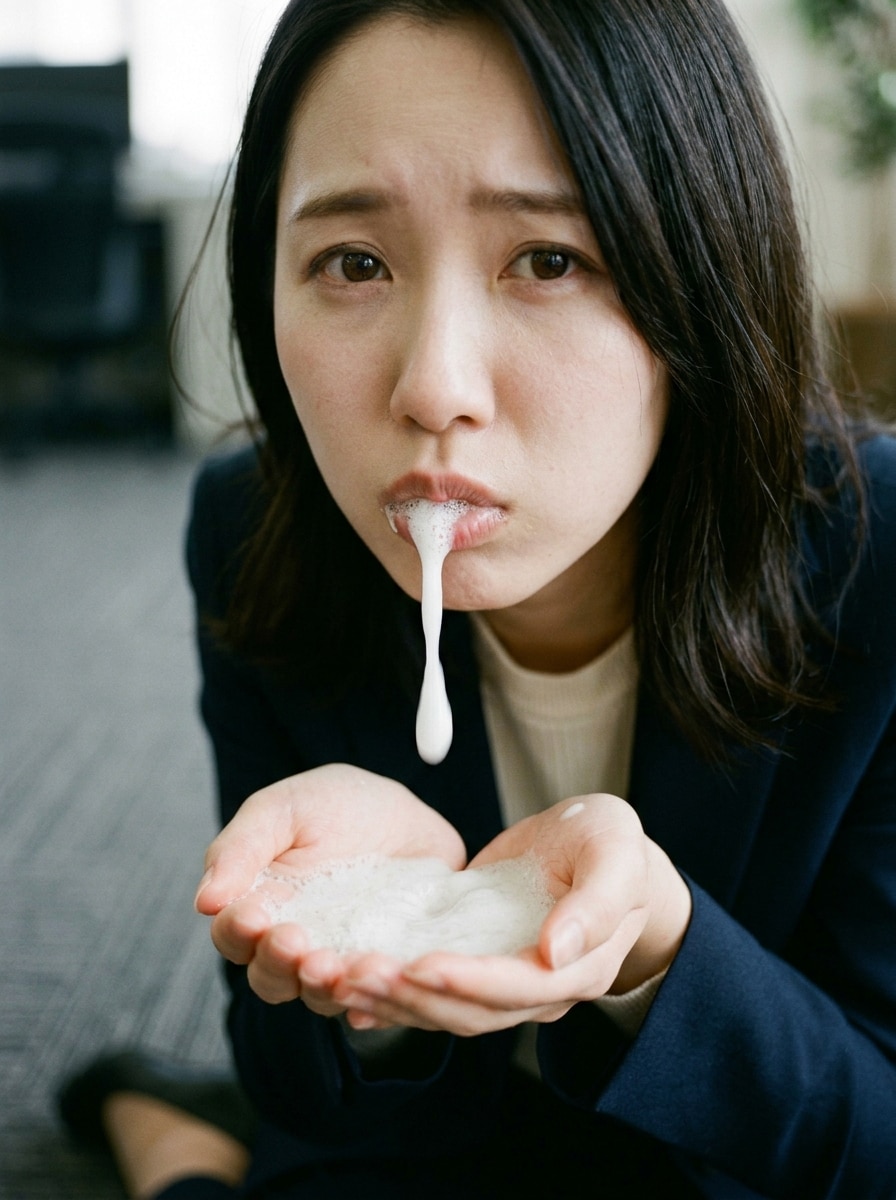 職場ではお口に出されてます