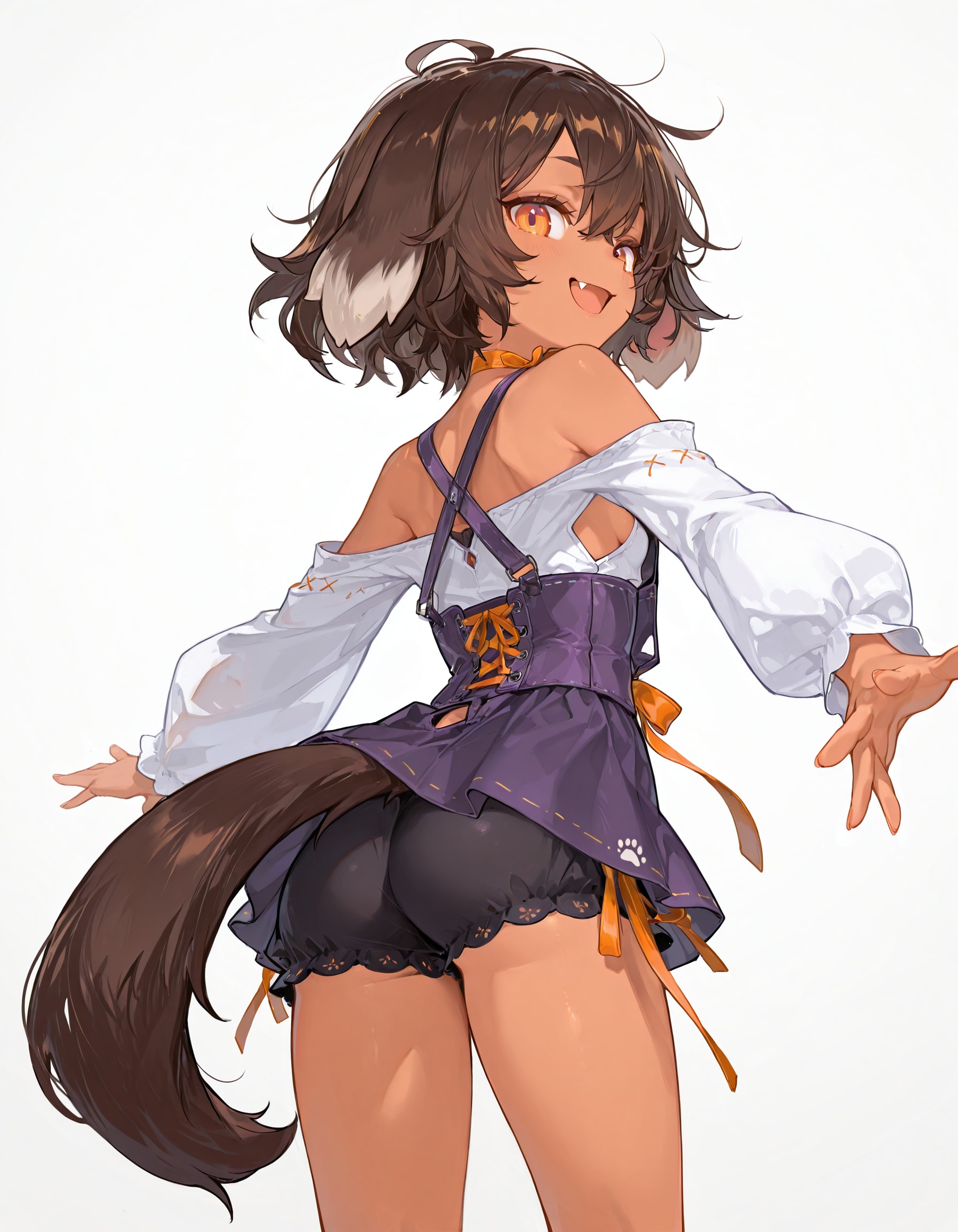 黒ドロワ