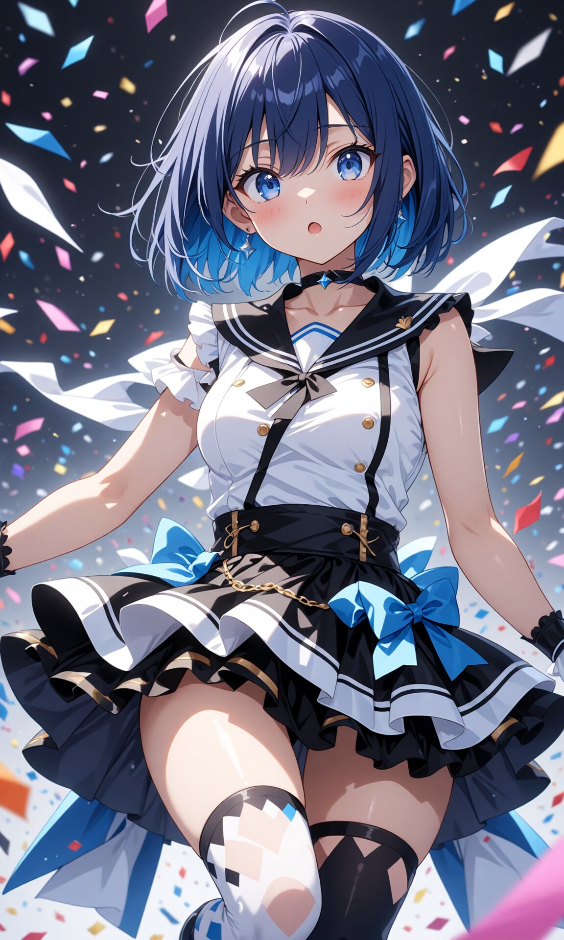 祝福の紙吹雪 | の人気AIイラスト・グラビア