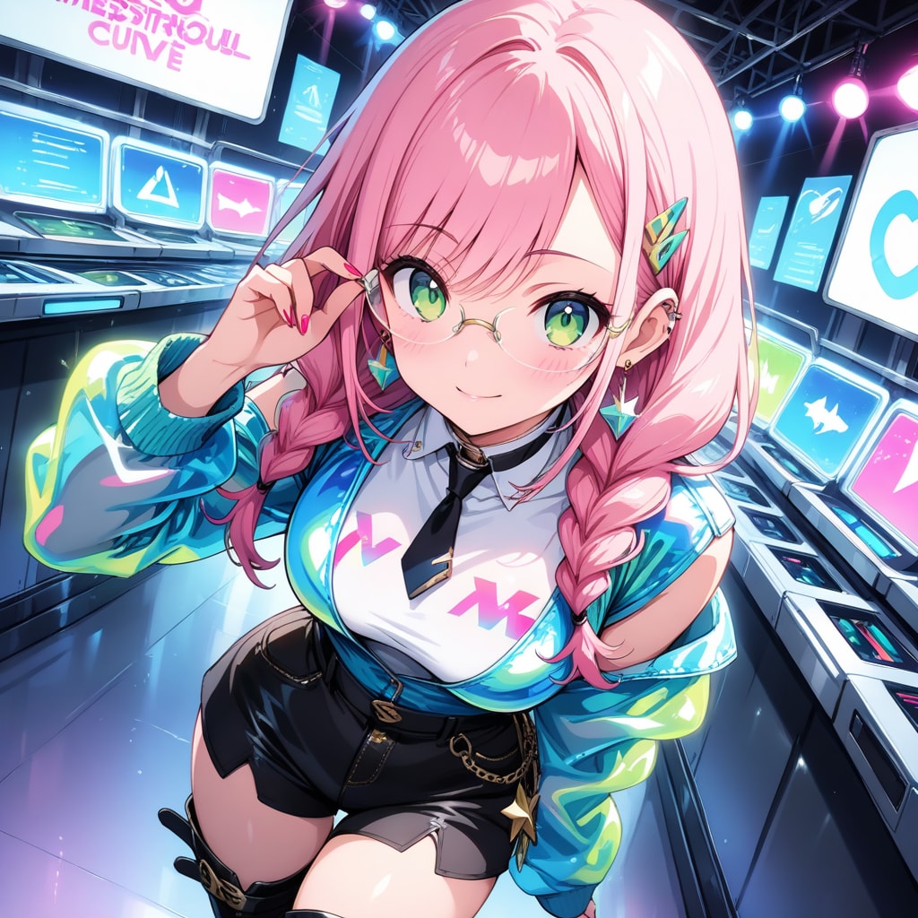 三つ編みは、未来へ加速する