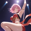 セクシーなポールダンサー② 4枚目