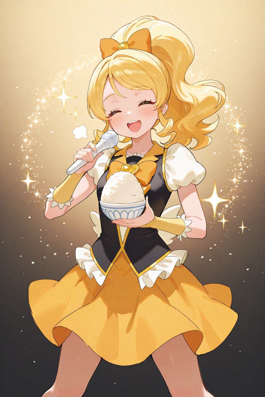 しあわせごはん愛のうた：キュアハニー (ハピネスチャージプリキュア！)