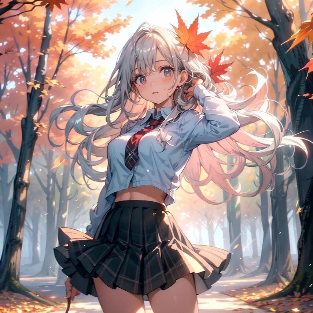 秋の朝 | の人気AIイラスト・グラビア