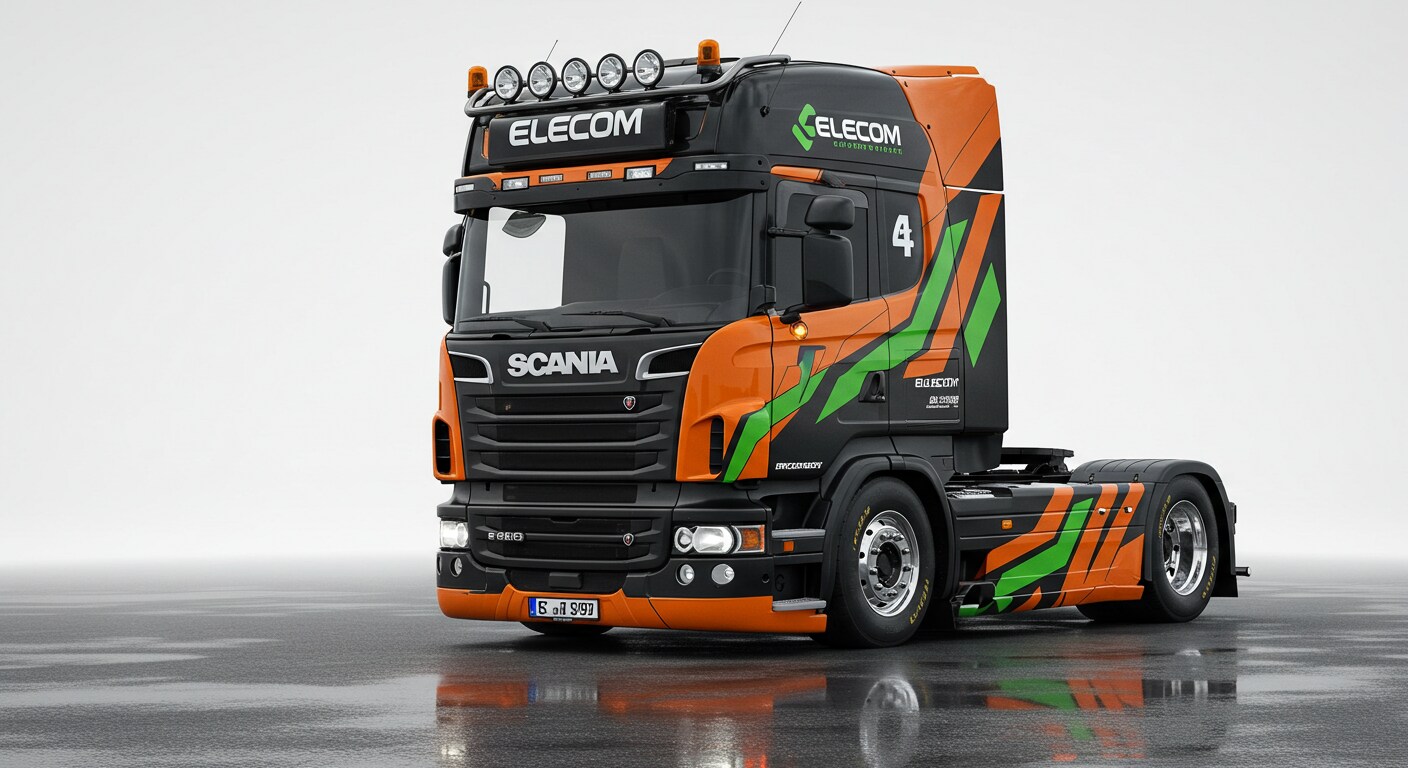 エレコムスカニアトラック | の人気AIイラスト・グラビア