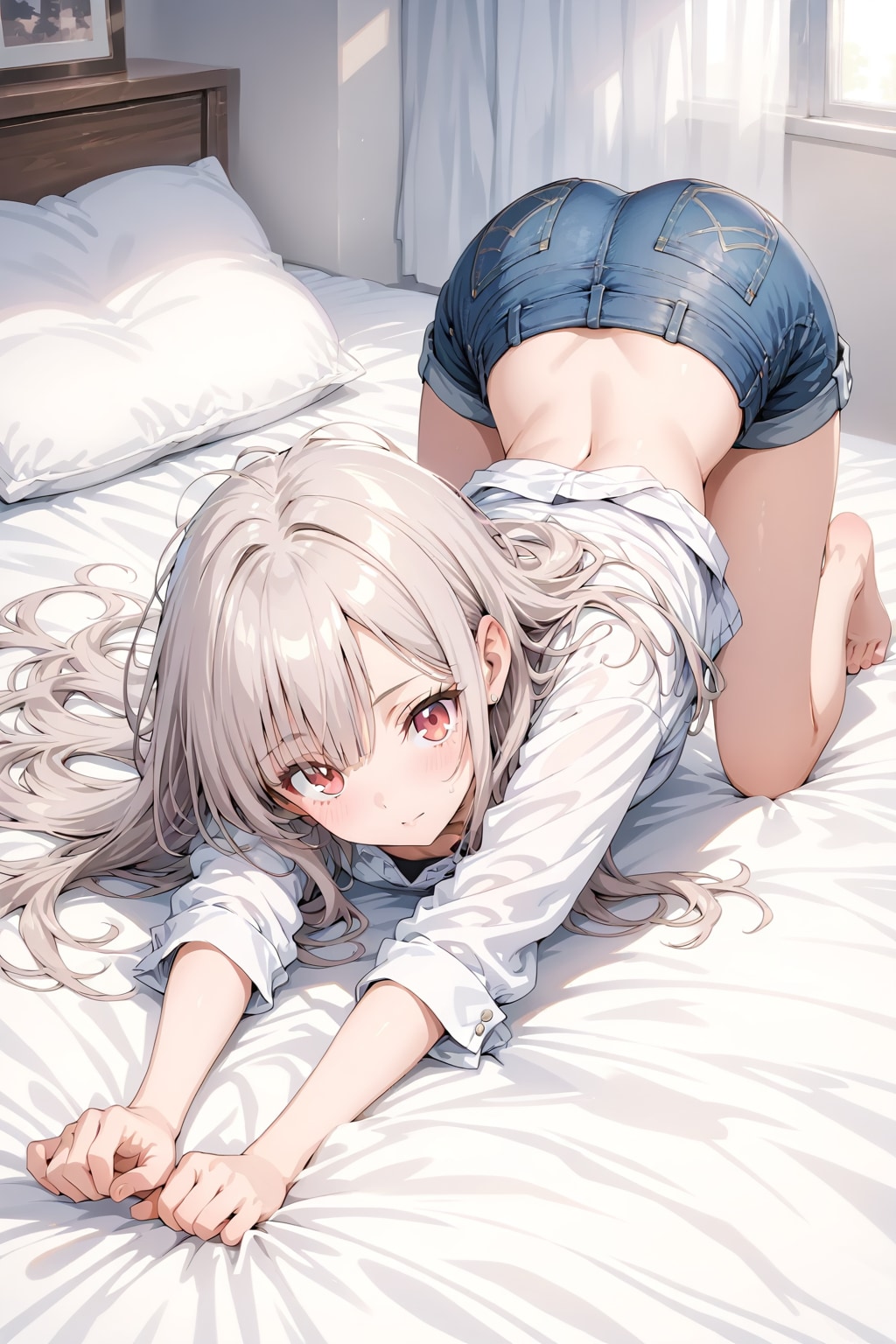 猫のポーズ