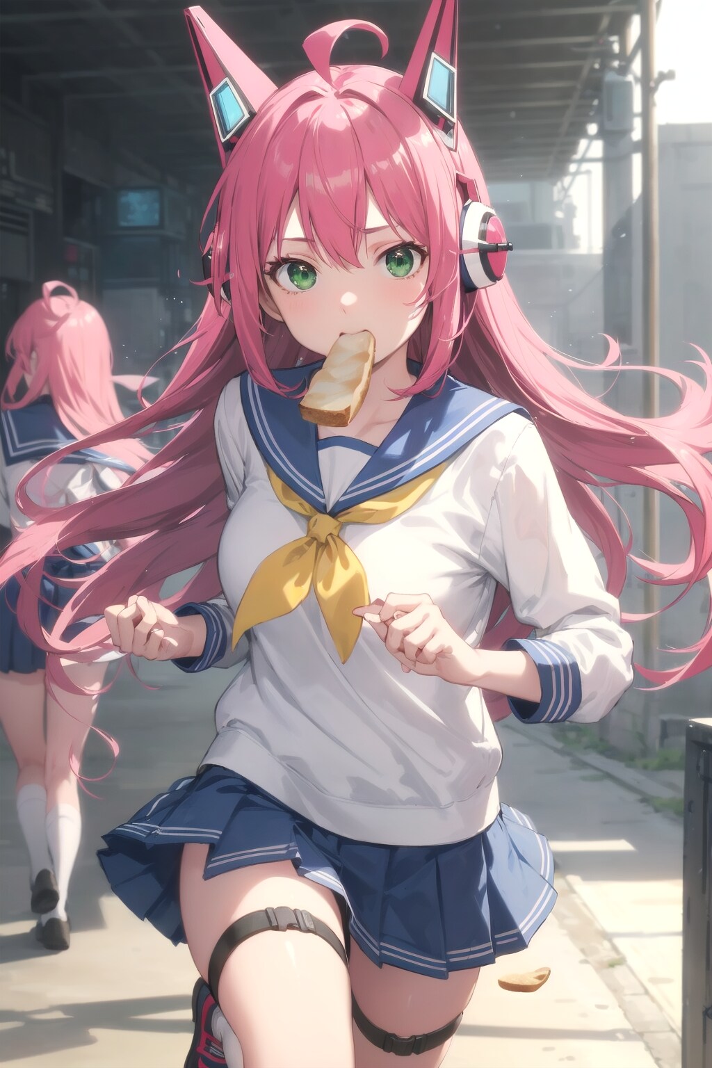 遅刻しちゃいます