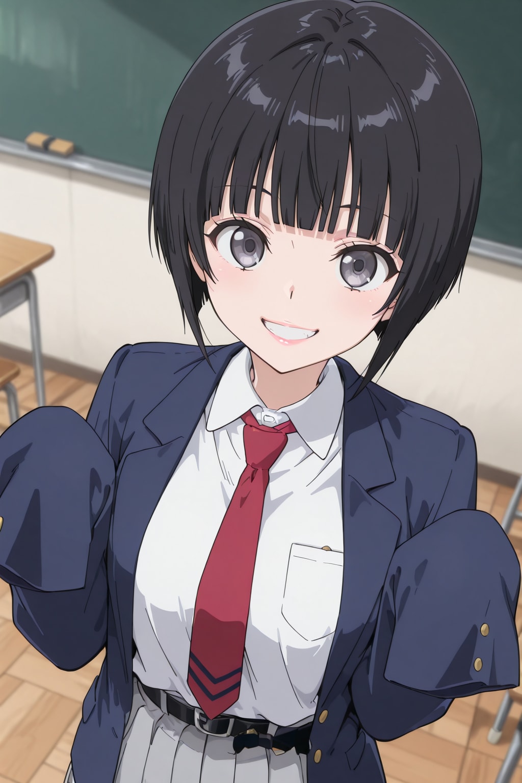 萌え袖制服