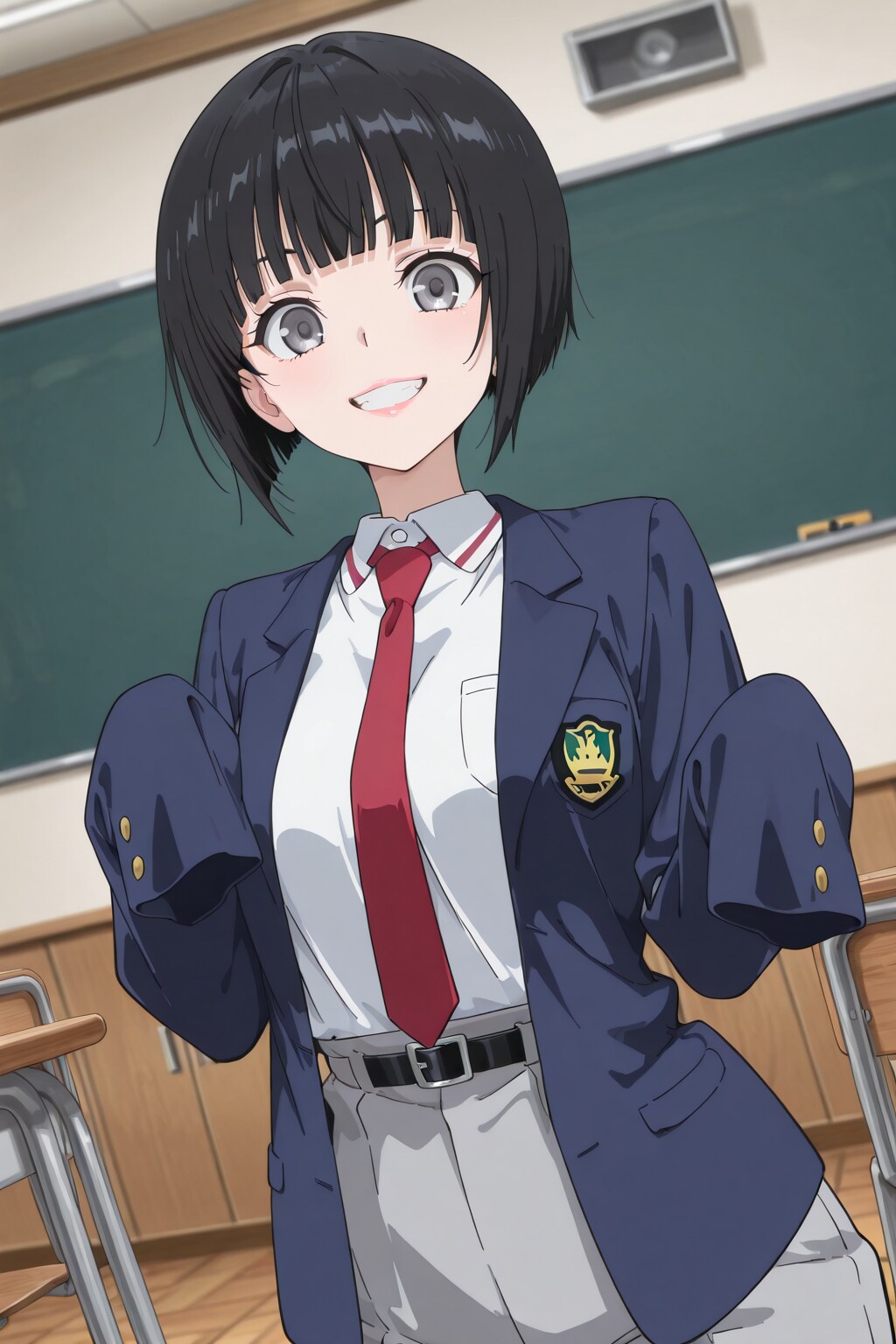 萌え袖制服