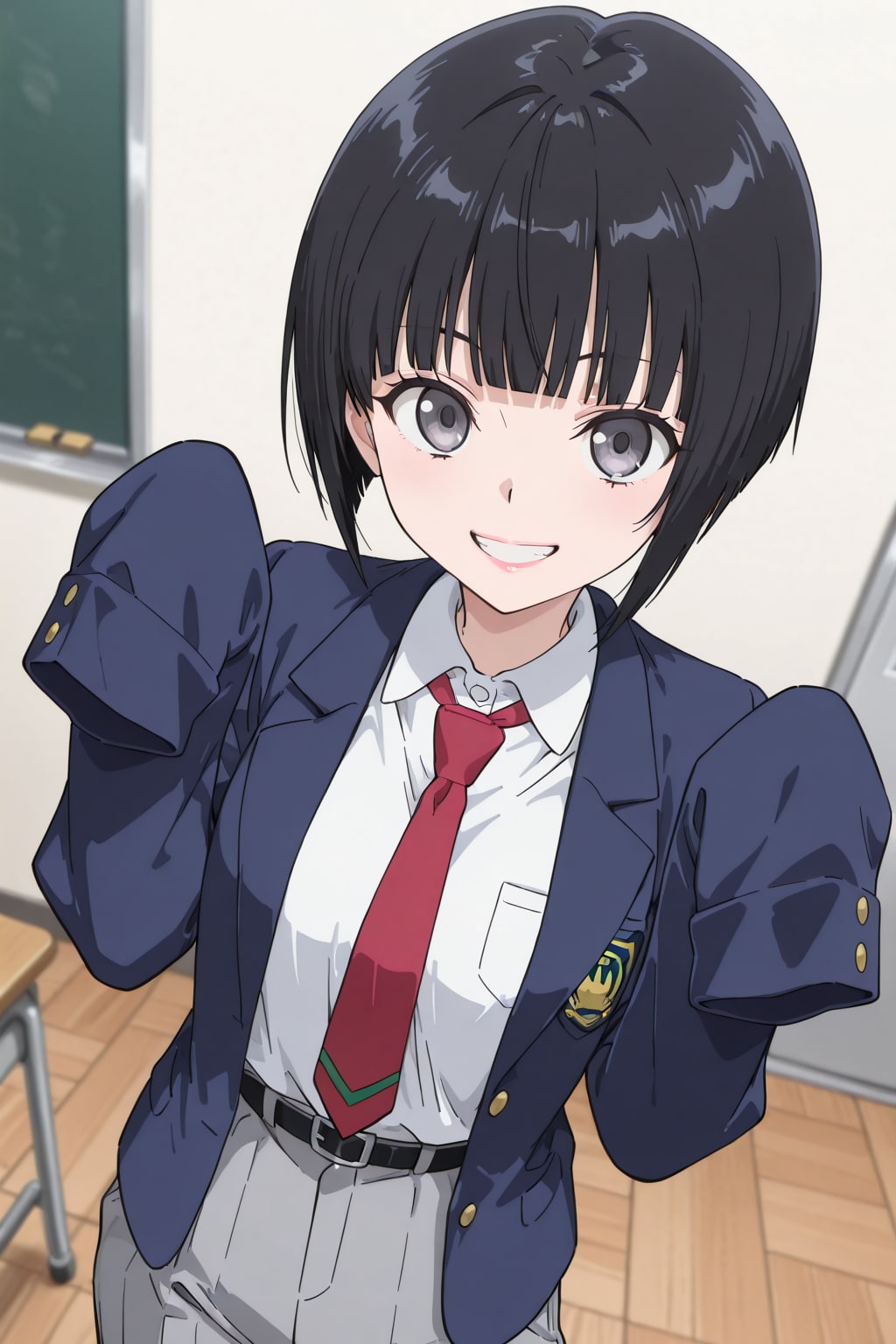萌え袖制服