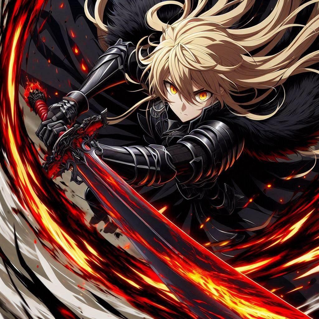 ブロンドの女騎士さん559