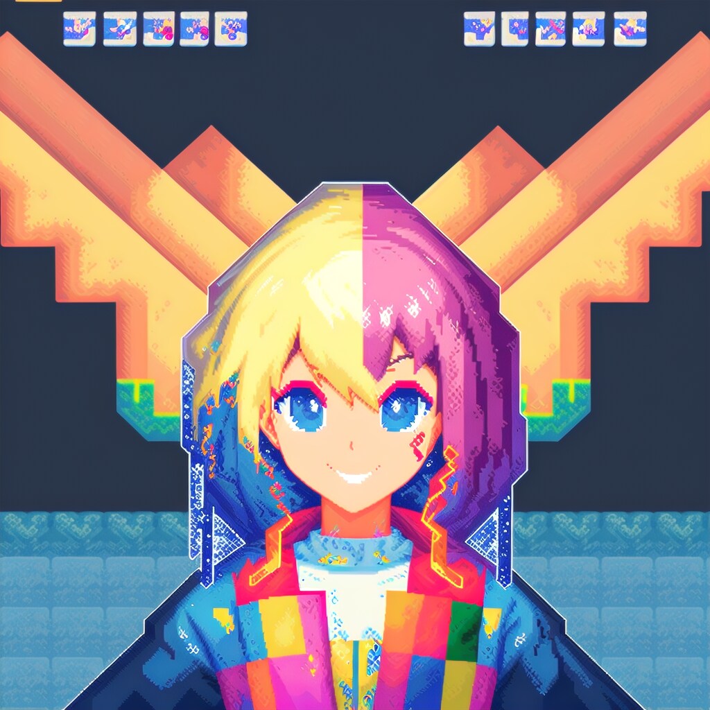 （ササデ、ドット絵｝