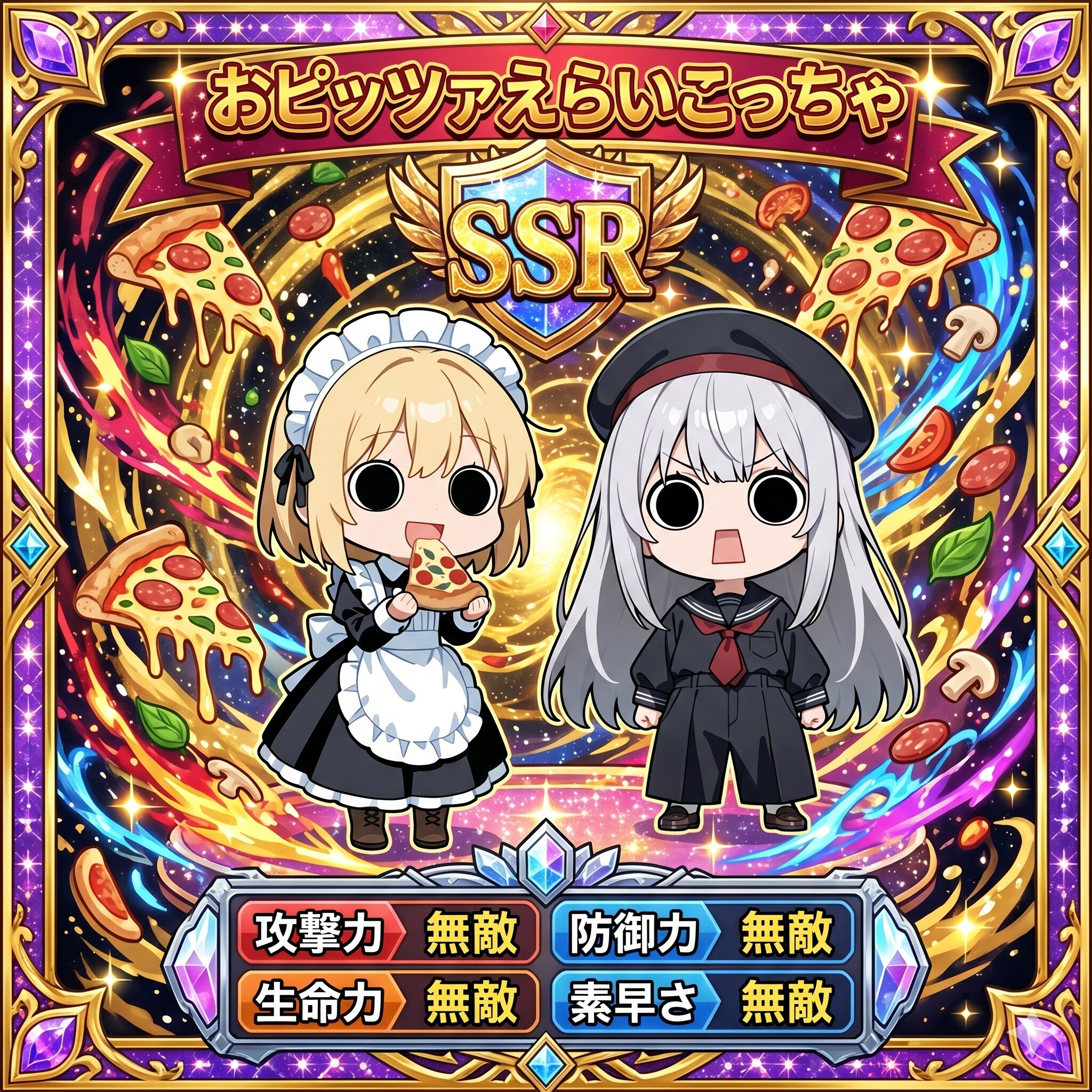 最強無敵SSRカードなメイドさんとえらいこっちゃ嬢