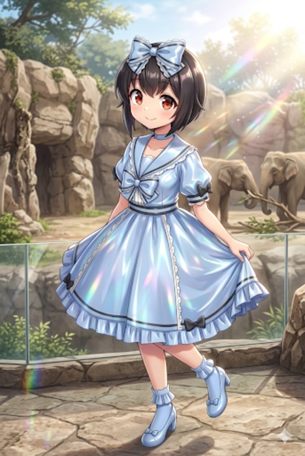 自宅でナチュラルに女装する男子！