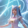 AI魔法少女 (real) 2枚目
