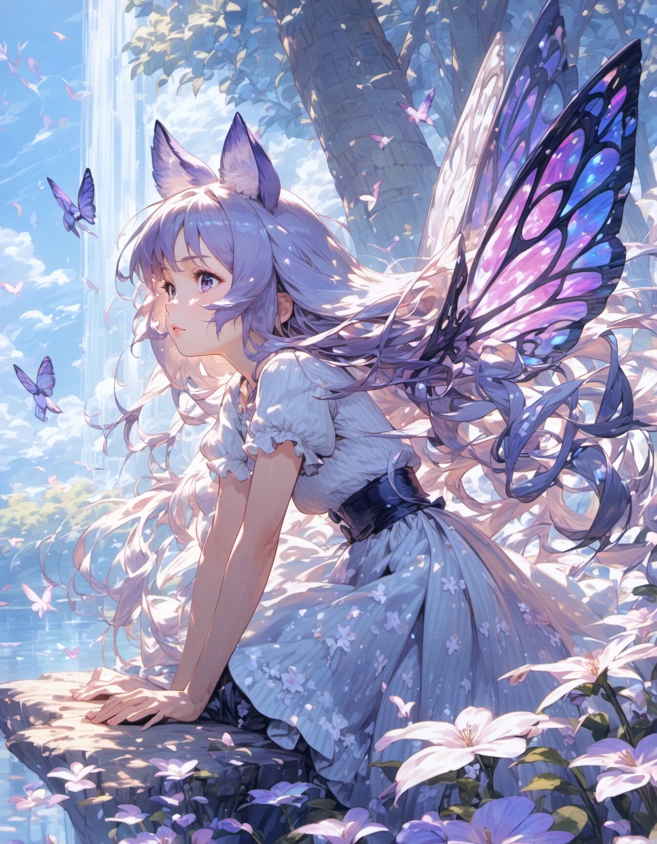 Where Butterflies Learn to Dream | の人気AIイラスト・グラビア