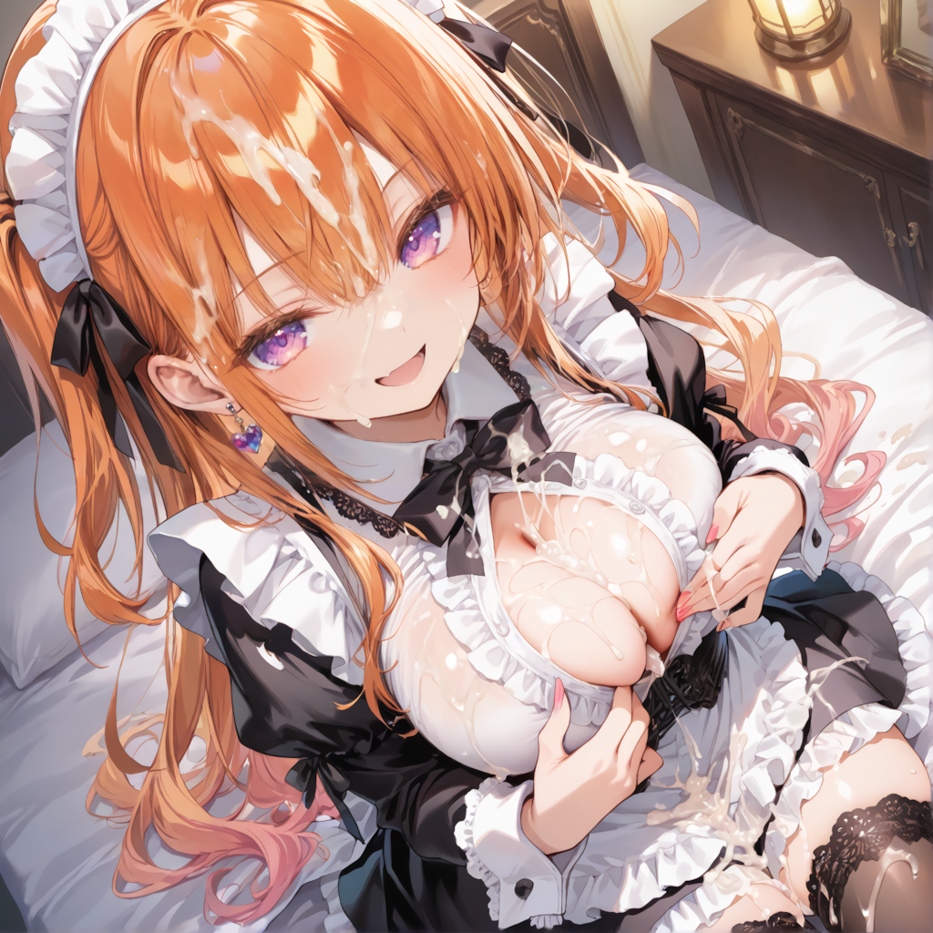 メイドぶっかけ