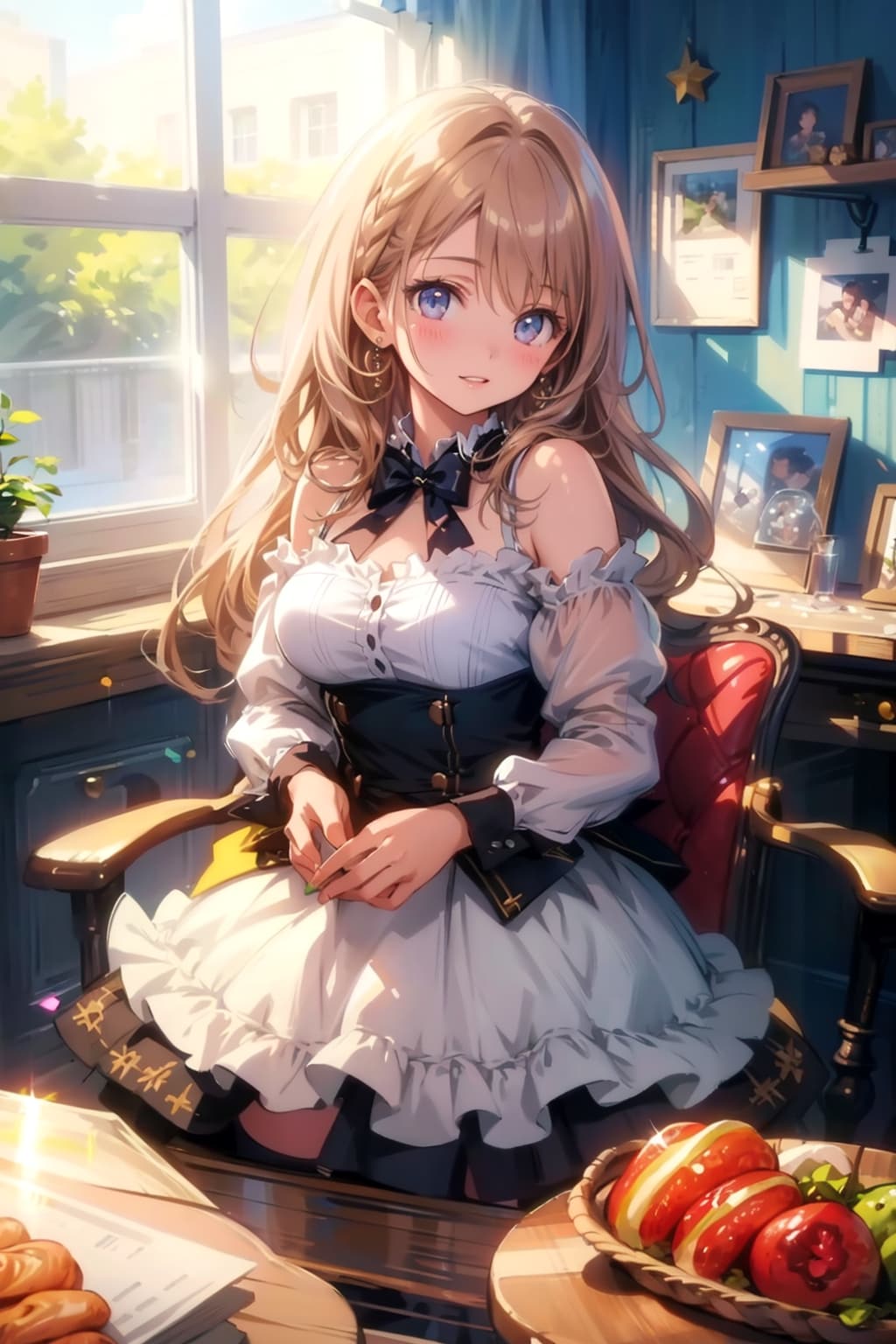 食事にしましょ！