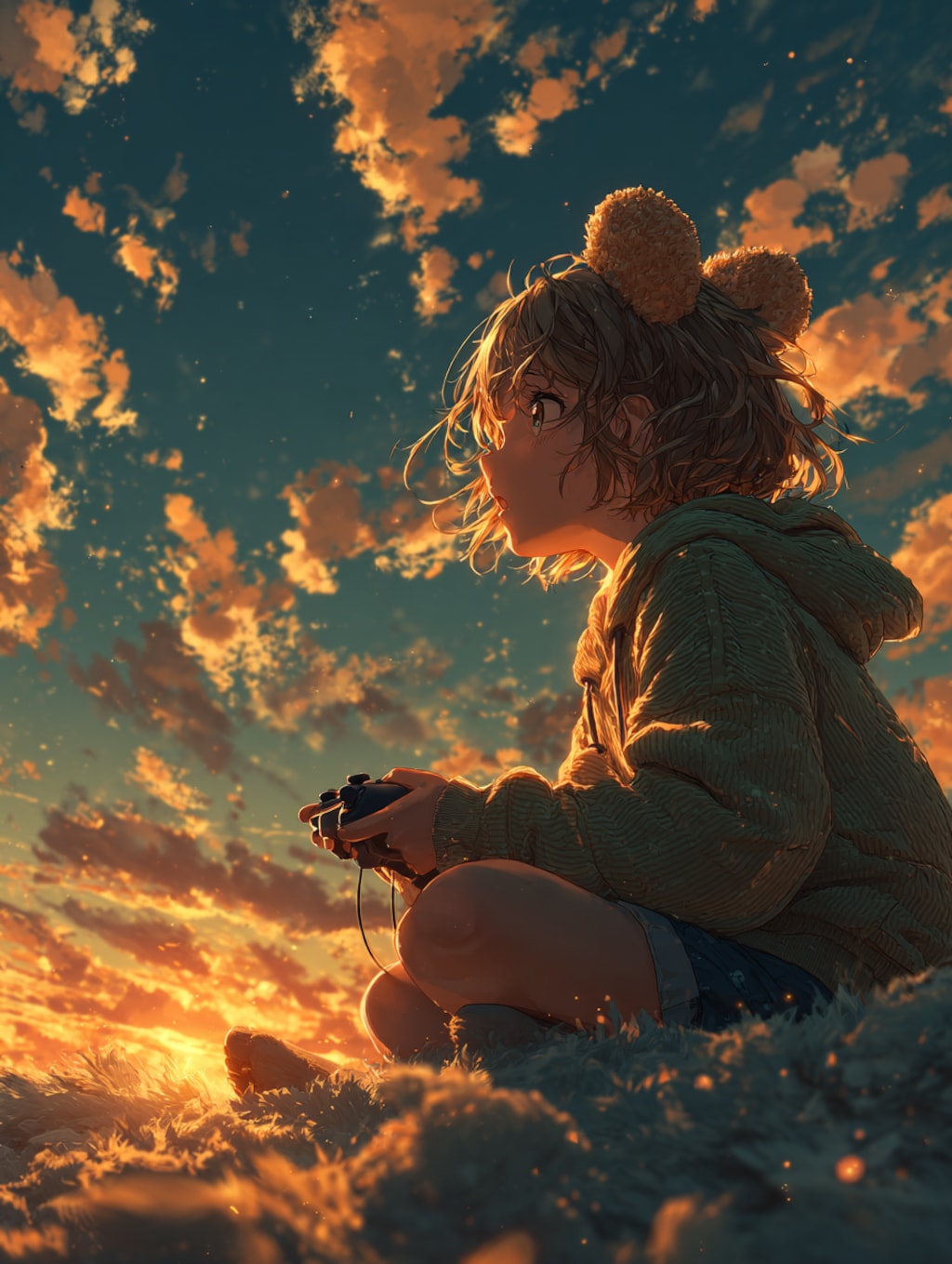 お外でゲーム🎮🐾