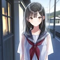 セーラー服の女の子 2枚目