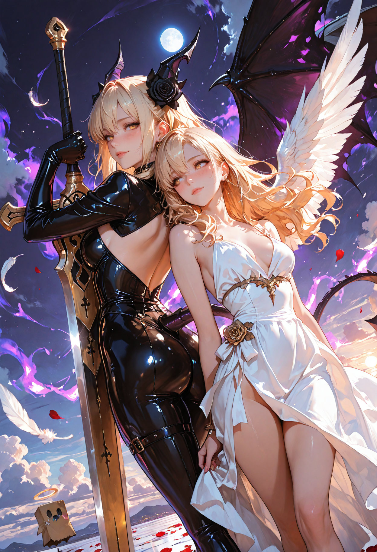 悪魔と天使