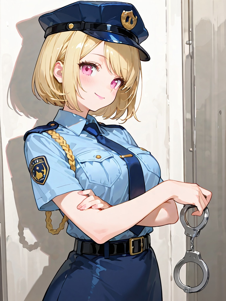 逮捕しちゃうぞ💕 | の人気AIイラスト・グラビア