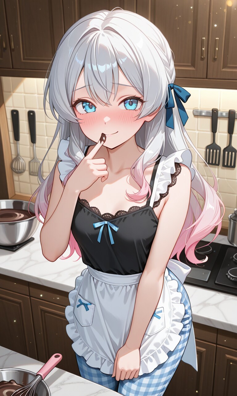 <鈴木ちゃん>推しのチョコ作り | の人気AIイラスト・グラビア