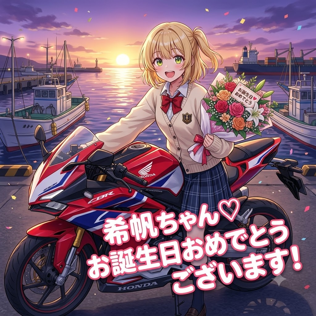 誕生日FA 圷希帆ちゃん🩷お誕生日おめでとうございます✨