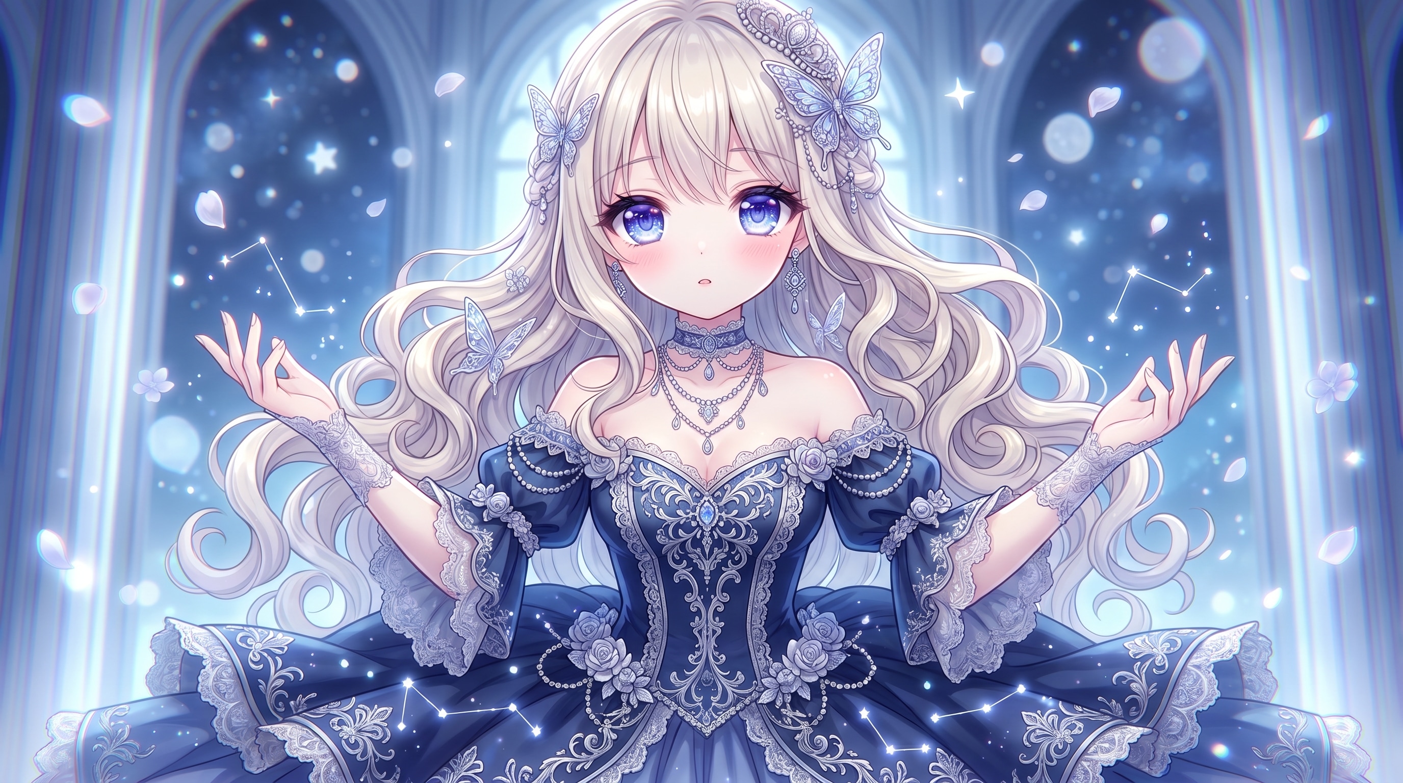 月窓星紋の姫君 | の人気AIイラスト・グラビア