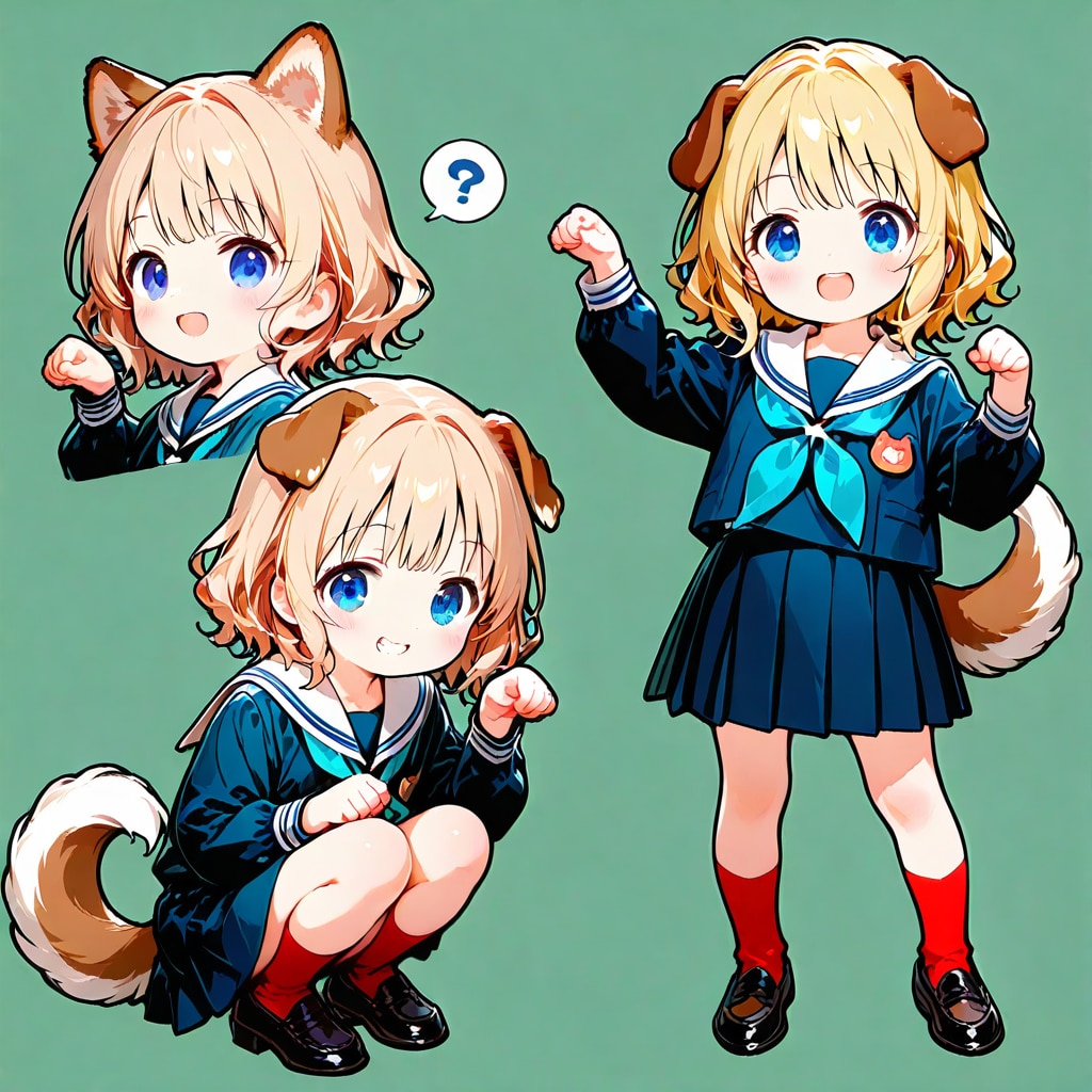 ワンちちちゃん | の人気AIイラスト・グラビア