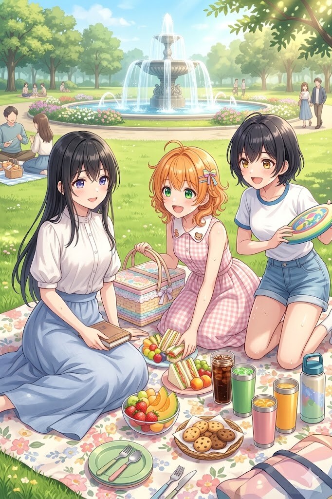 うちの子3人組で...
