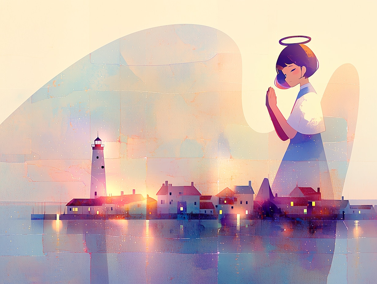 港町を守護する天使 | の人気AIイラスト・グラビア