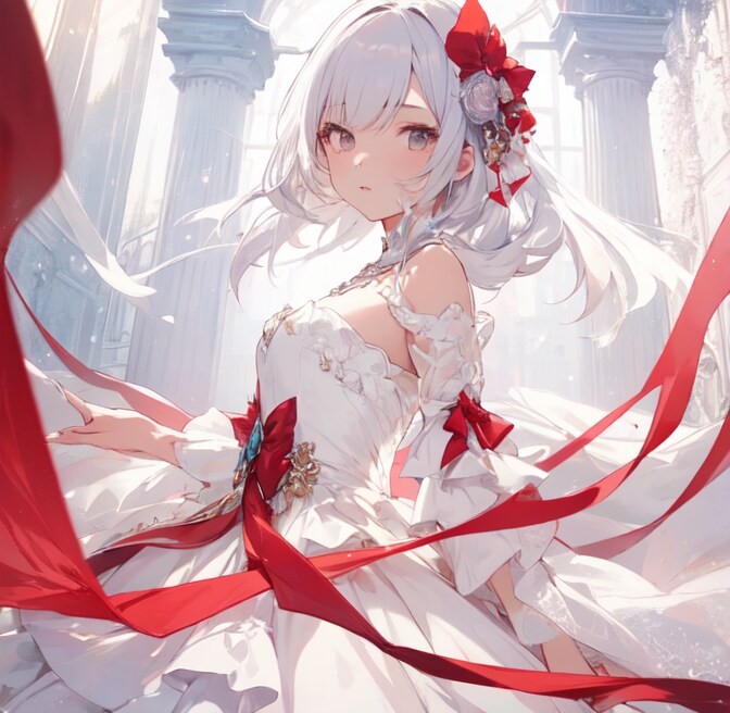 赤いリボン２