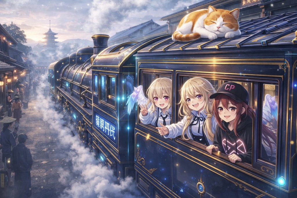 時代を駆ける汽車